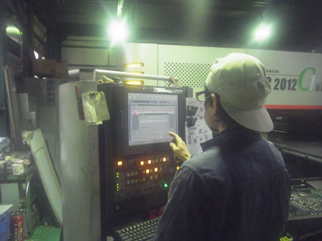 レーザー複合機のオペレーション