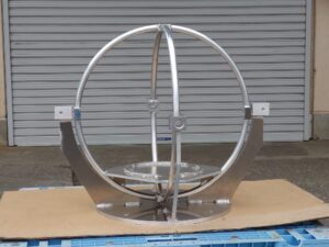 アルミ球型治具｜パイプ曲げ・レーザー加工・旋盤加工・溶接組立まで一貫対応