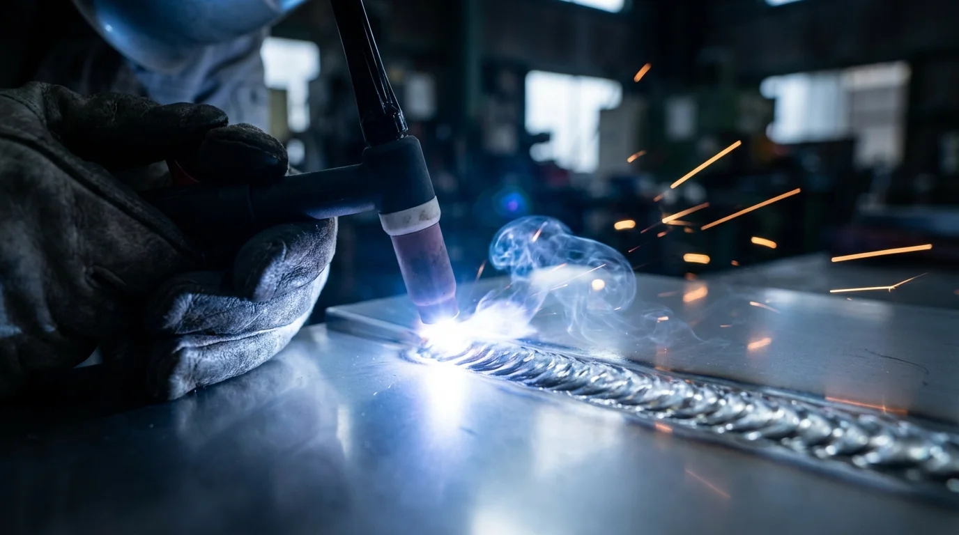 ステンレス鋼の精密板金加工（レーザー切断とTIG溶接）