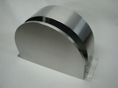 ステンレスセンサーカバー（SUS304HL／550×400×300mm）の製作事例