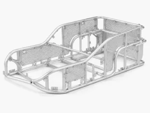 ステンレス搬送代車フレーム｜1500mm級を複合加工で一貫製作